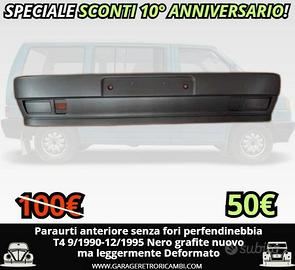 Paraurti anteriore senza fori fendinebbia Vw T4