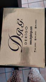 Splendide scarpe argento con strass nuove