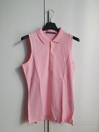 Polo Smanicata rosa Ralph Lauren donna – taglia M