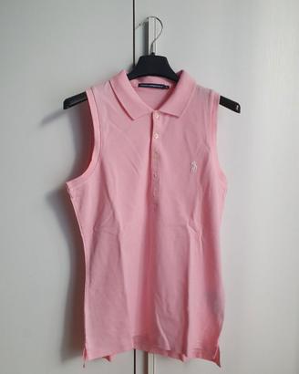 Polo Smanicata rosa Ralph Lauren donna – taglia M