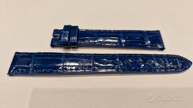 Cinturino Chopard in alligatore blu lucido 