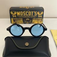 Moscot Zolman Sun Nero occhiali da sole nuovi