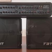 Amplificatore FBT Renegade Plus e altoparlanti