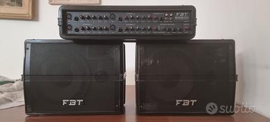 Amplificatore FBT Renegade Plus e altoparlanti