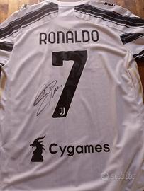 maglia e pallone Juventus autografati