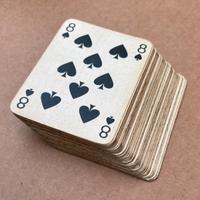 2 Mazzi Di Carte Da Poker Telate Armanino