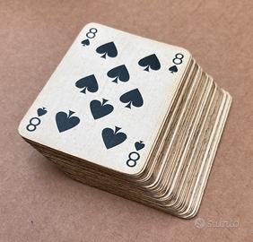 2 Mazzi Di Carte Da Poker Telate Armanino