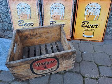 Vecchia cassa birra DREHER
