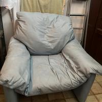 Poltrone in pelle vintage