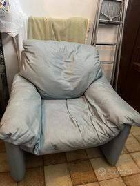 Poltrone in pelle vintage