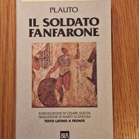 libro: Il soldato fanfarone di Plauto