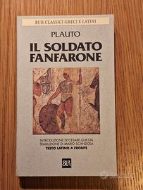 libro: Il soldato fanfarone di Plauto