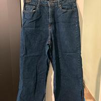Jeans Bershka blu da donna con spacco