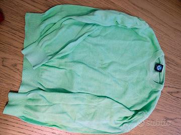 Maglione North Sails in Cotone Verde 6 anni 