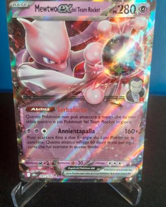 Pokemon Mewtwo Ex 081/182 Team Rocket 