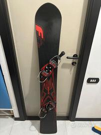 Tavola Snowboard Hard F2 163cm/attacchi compresi
