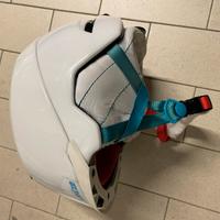 Casco sci bambino bianco unisex