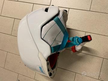 Casco sci bambino bianco unisex