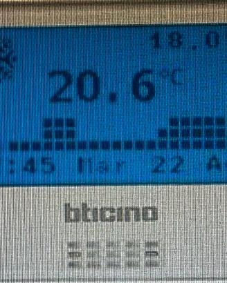CRONOTERMOSTATO BTICINO