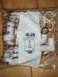 Sifone doppio per lavandino cucina