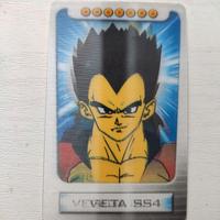 Carta lenticolare Dragon Ball Cards Vegeta SS4