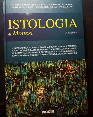 libro Monesi Istologia 7 edizione