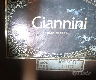 Chitarra Giannini 1977