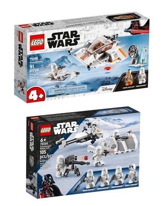 LEGO Star 75268 Wars Snowspeeder 75320 Battle Pack