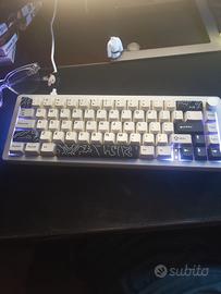 tastiera da gaming alluminio CNC yunzii al66