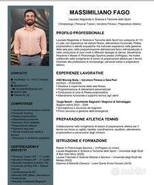 assistente di sala,istruttore pilates , sport
