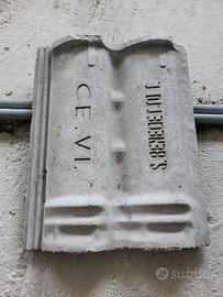 Tegole cemento CEVI San Bendetto buone condizioni