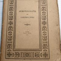 Armonografia del canonico Stoli 1844