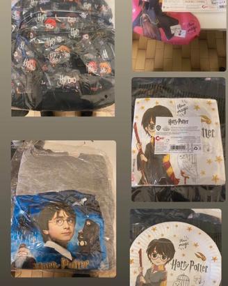 Lotto gadget Harry potter - zaino- felpa ecc