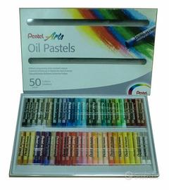 53B PENTEL ARTS 50 COLORI PASTELLO OIL