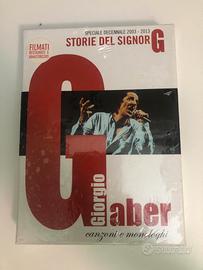 Giorgio Gaber storie del signor G cof. 4 dvd