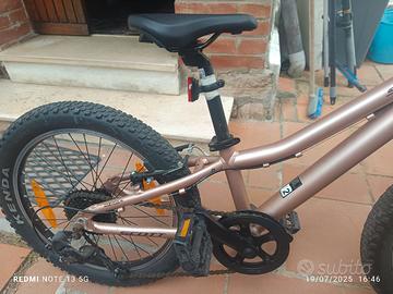   bici bambina misura 20 