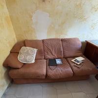 Divano angolare con divano letto