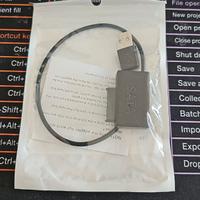 Cavo Adattatore USB 3.0/2.0 A SATA, 7+6 Pin 13-Pin
