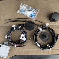 Kit elettrico universale 13 poli per gancio traino