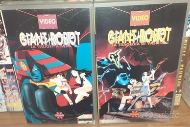 VHS Giant Robot anime oav 1,2 granata press video