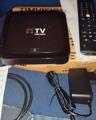 TIM VISION BOX NUOVO SOLO SCATOLA ROVINATA