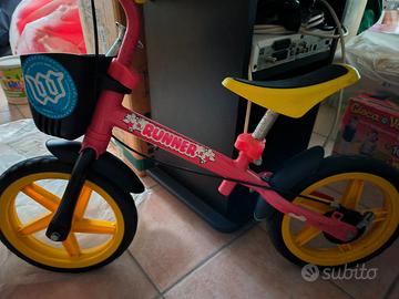 Bici senza pedali per bambino