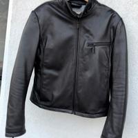 Giacca moto pelle primaverile