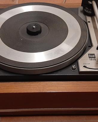 giradischi vintage dual 1019