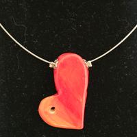 Collana Cuoricino Bicolore