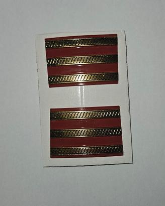 gradi metallici spalline  per 1° Maresciallo 