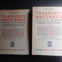 TRASPORTI  MECCANICI (VOL. 1°/ 2°) •ULRICO HOEPLI•