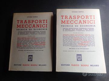 TRASPORTI  MECCANICI (VOL. 1°/ 2°) •ULRICO HOEPLI•
