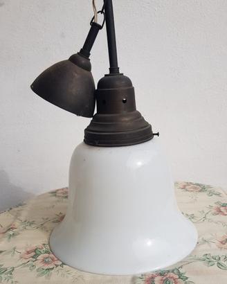 Lampada a campana dei primi del ' 900 