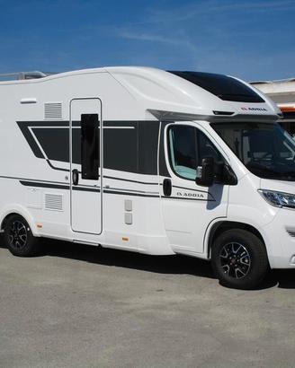 Adria Matrix 670SC letto basculante, letto nautico
